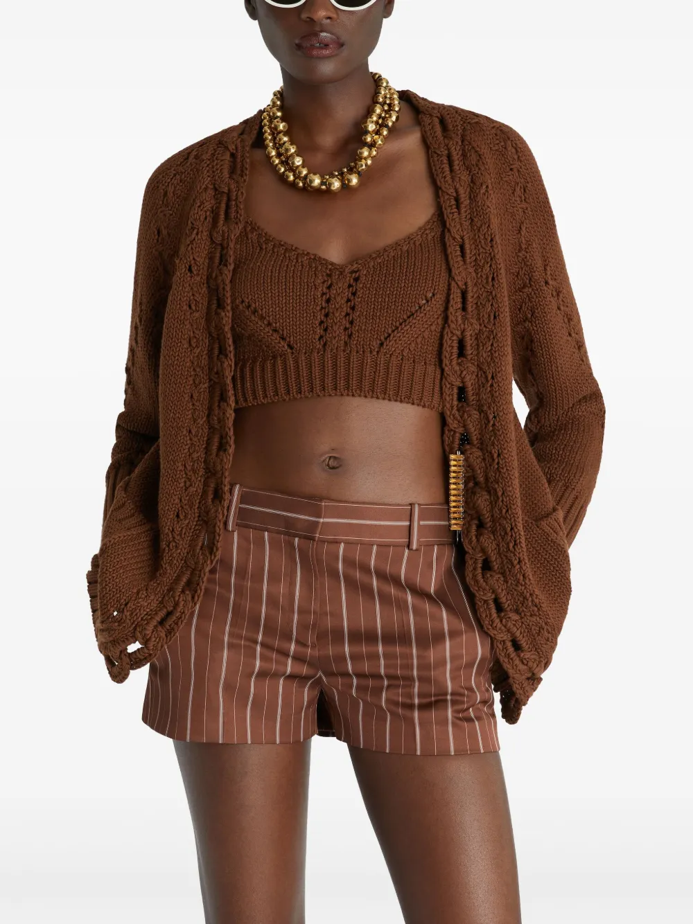 Ermanno Scervino crystal-embellished cardigan | Cardigans | Image 2