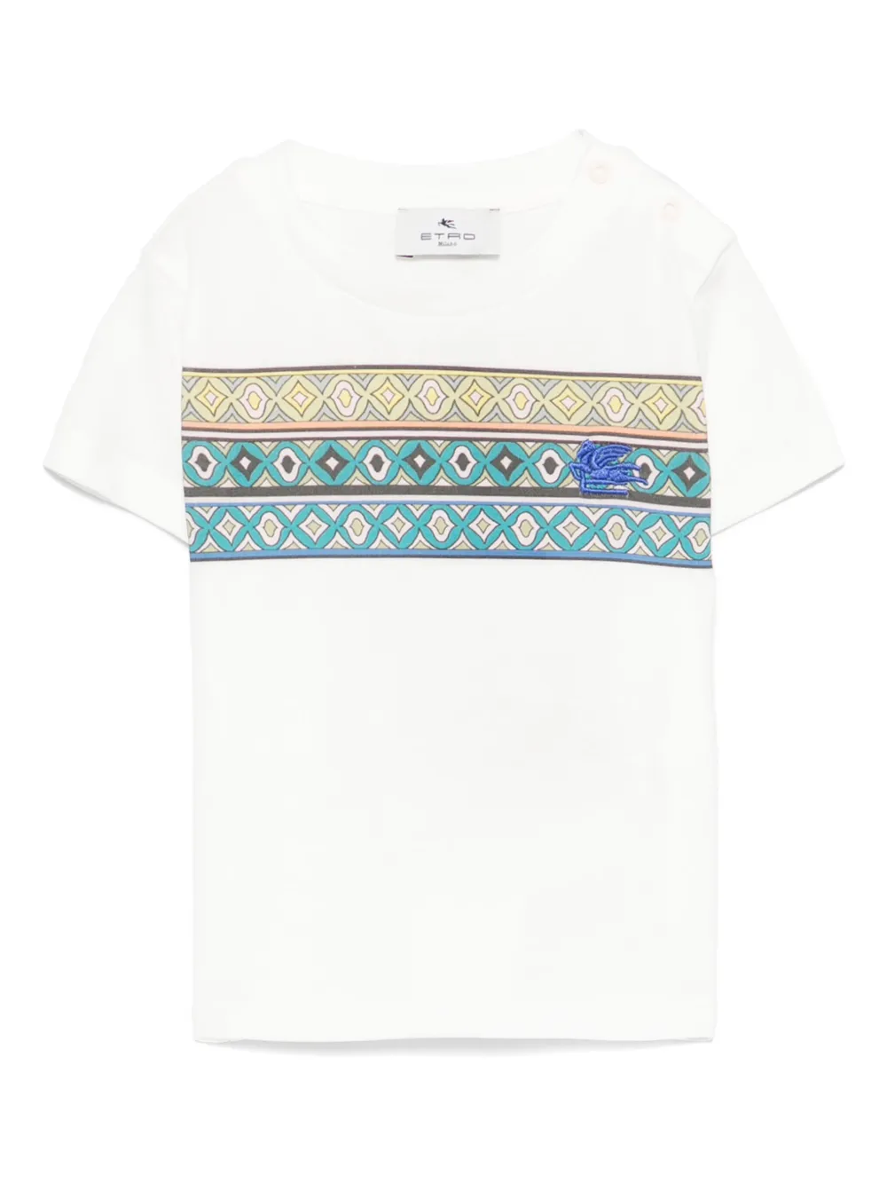 ETRO KIDS playera con estampado geométrico | blanco | Image 1