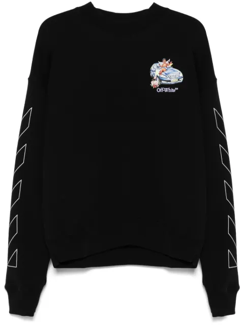 Off-White sweat à logo brodé
