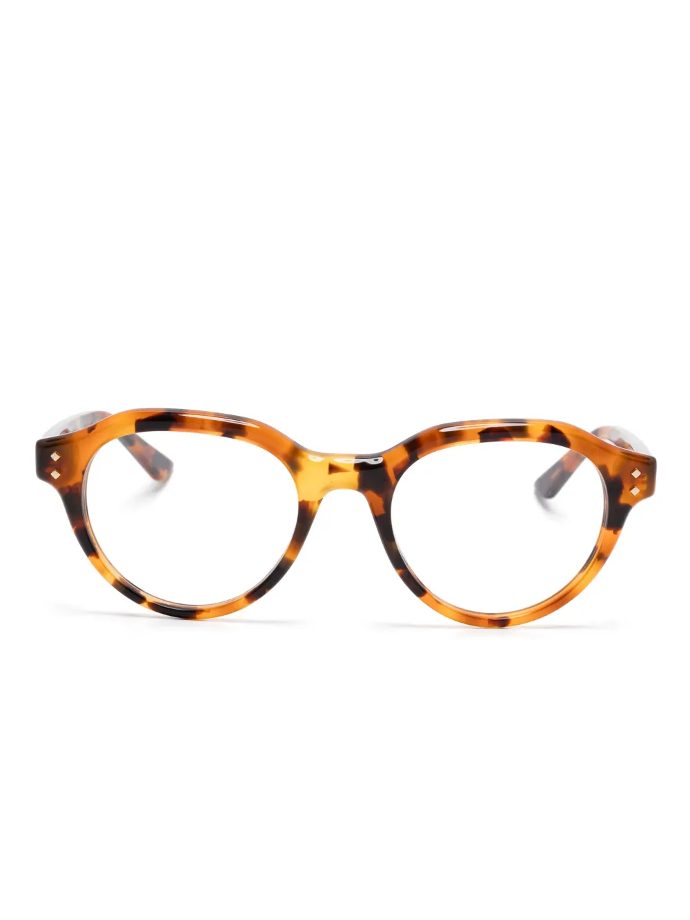 Gucci Eyewear round-frame glasses | Brown | Image 1