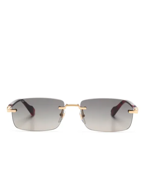 Gucci Eyewear lunettes de soleil à monture rectangulaire