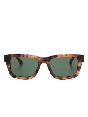 Gucci Eyewear GG1887S Sunglasses | Brown | FARFETCH