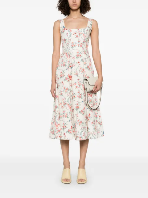 Agua By Agua Bendita Pistilo Mosqueta midi dress 18466 - 1