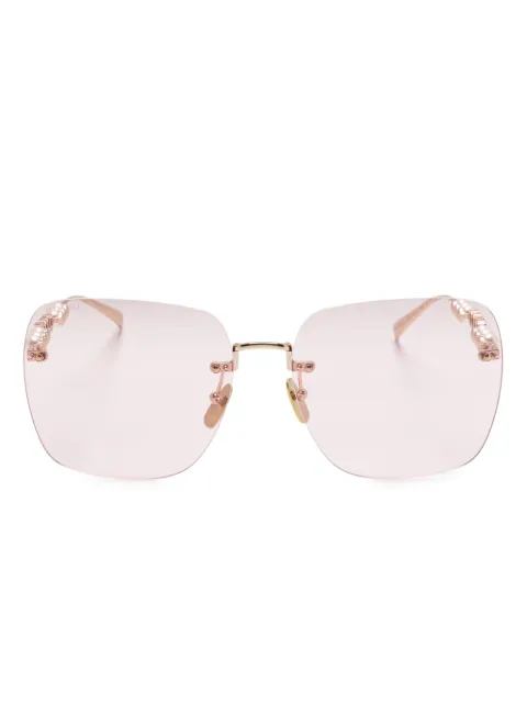 Gucci Eyewear نظارة شمس بإطار مربع