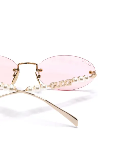 Gucci Eyewear oval-frame sunglasses GG1922S - 2