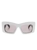 Gucci Eyewear butterfly-frame sunglasses - White