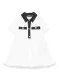 Balmain Kids cotton dress set - White