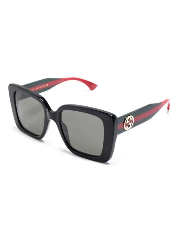 Gucci Eyewear GG1861S Sunglasses | Black | FARFETCH OM