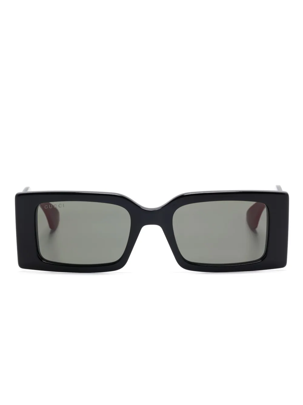 Gucci Eyewear rectangular-frame sunglasses | Black | Image 1
