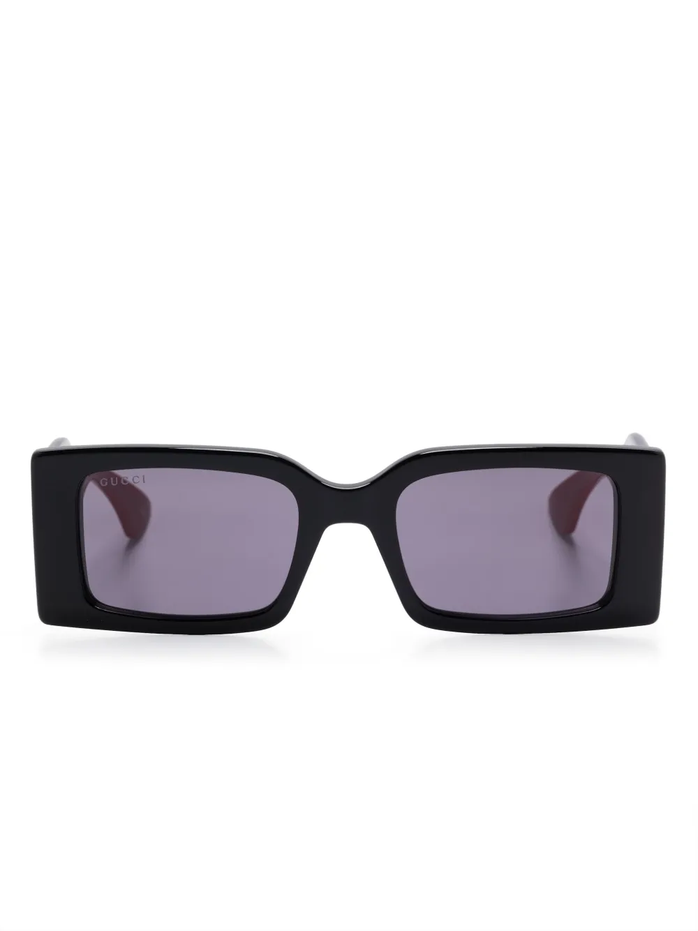 Gucci Eyewear rectangular-frame sunglasses | Black | Image 1