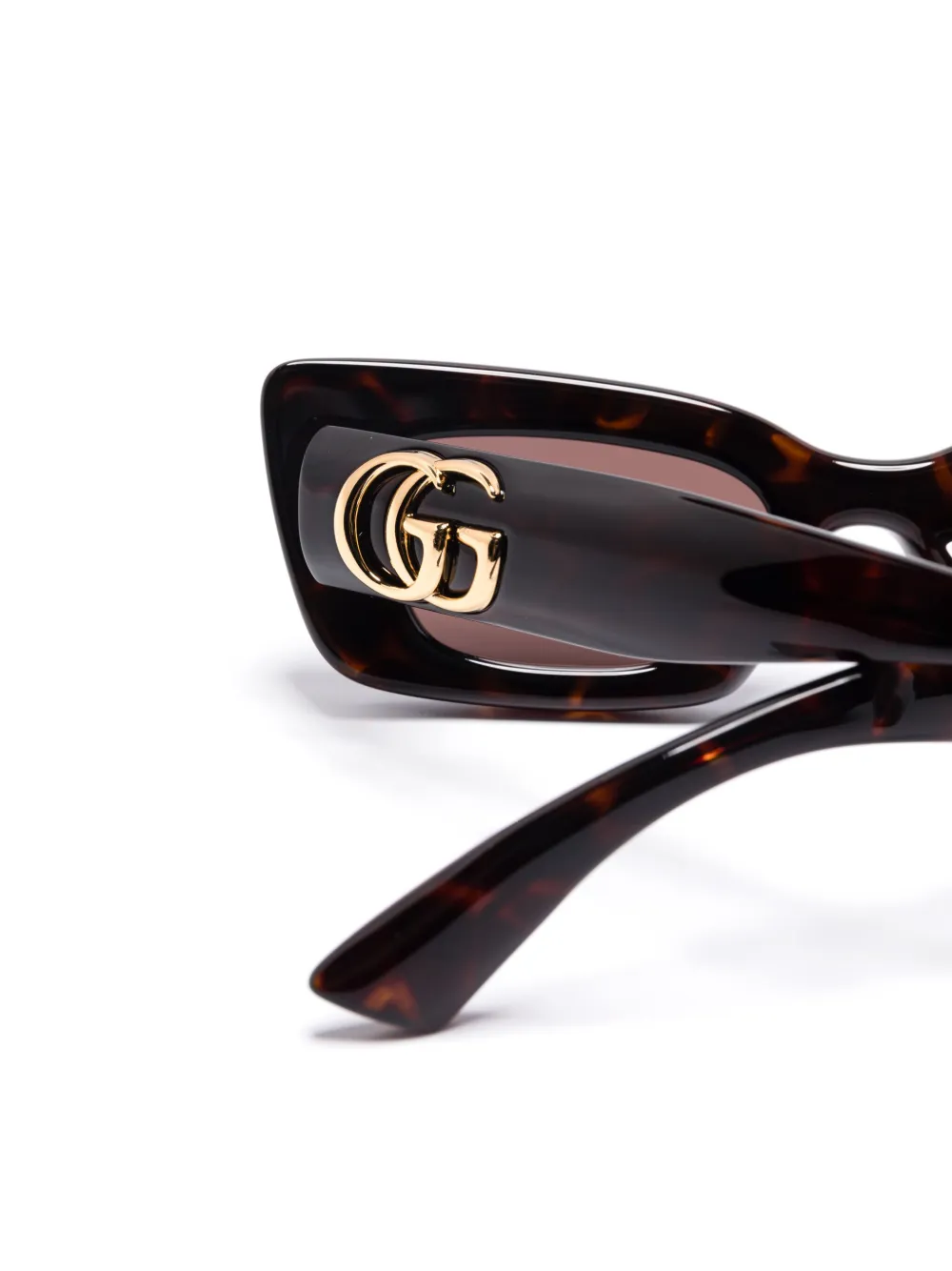 Gucci Eyewear Zonnebril met cat-eye montuur Bruin