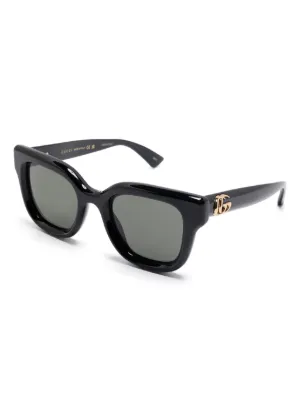 Gucci Eyewear GG1670SK Sunglasses | Black | FARFETCH