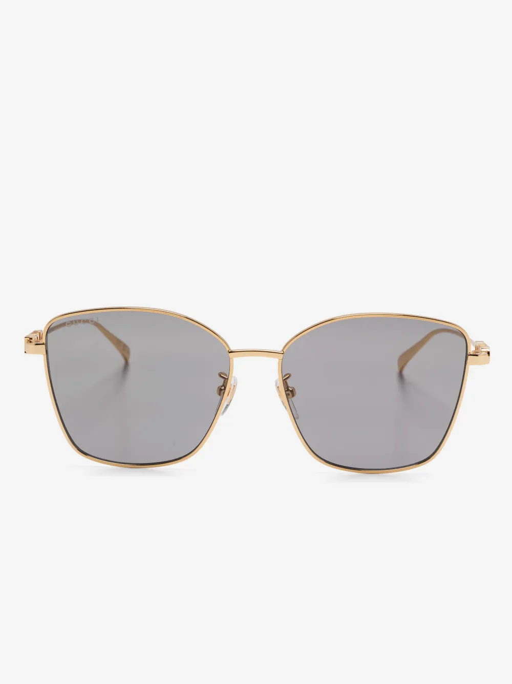 Gucci Eyewear butterfly-frame sunglasses | Gold | Image 1