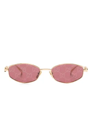 Gucci Eyewear GG ラインストーン サングラス | ニュートラル