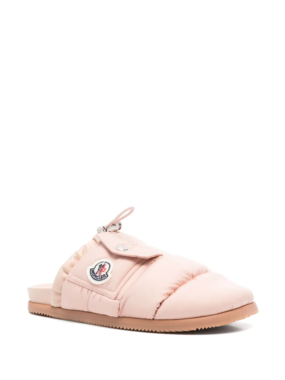 Moncler Mon Pocket slippers - Roze
