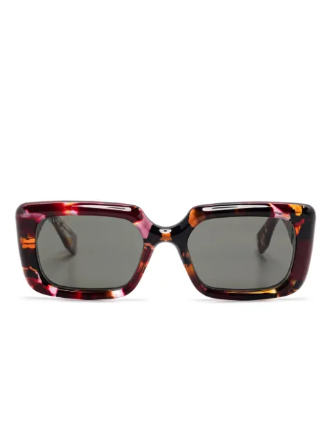 Gucci Eyewear lentes de sol con armazón rectangular