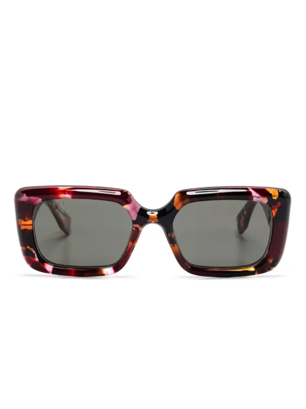 Gucci Eyewear スクエアフレーム サングラス Gucci Eyewear