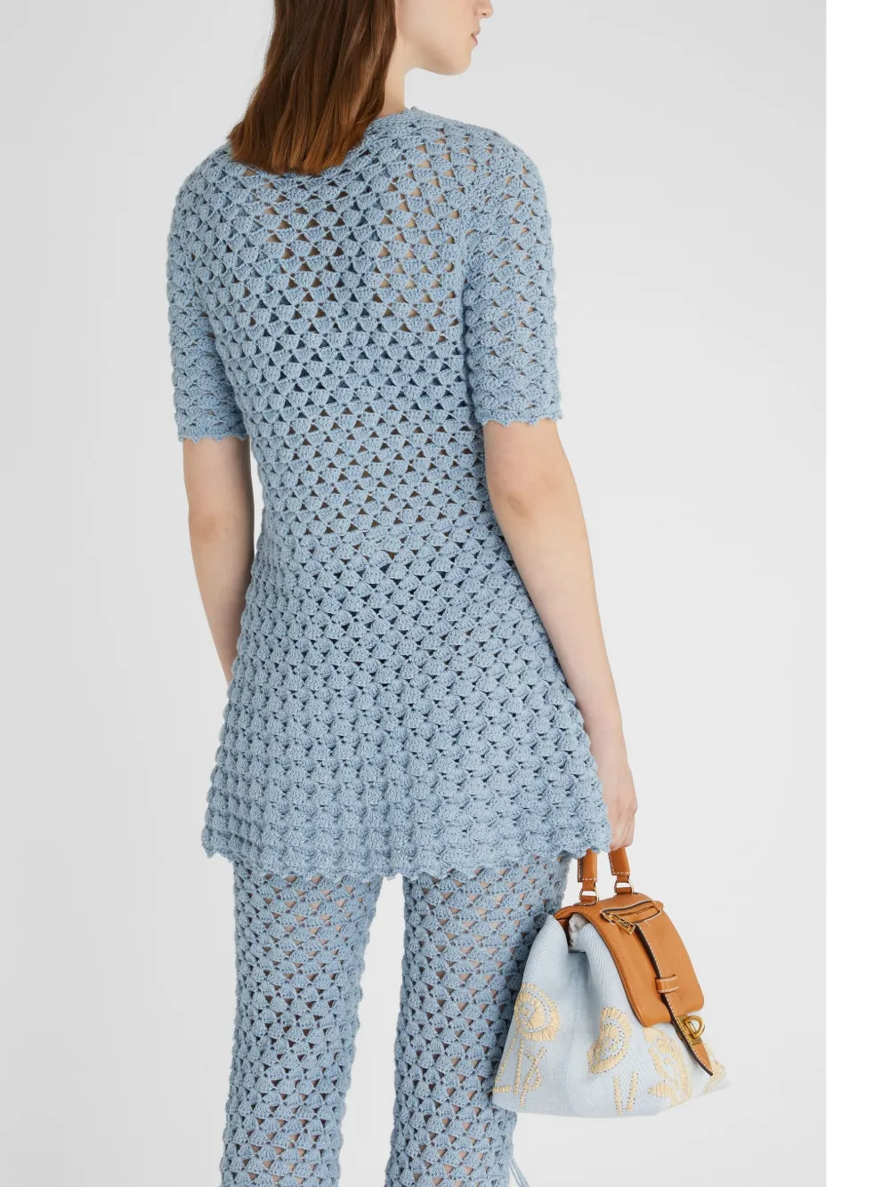 Ermanno Scervino Gehaakt vest Blauw