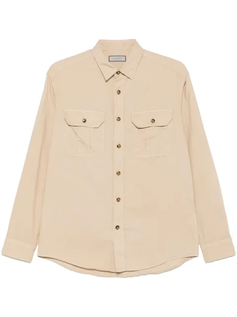 Canali twill shirt
