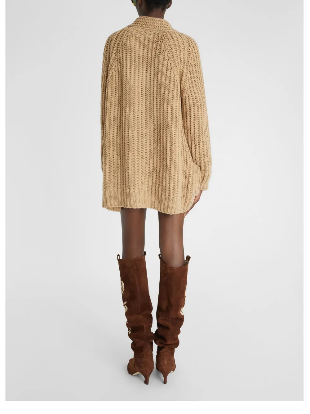 Ermanno Scervino Kasjmier vest Bruin