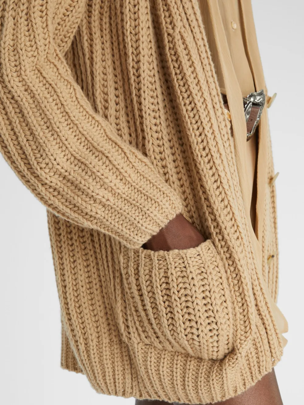 Ermanno Scervino Kasjmier vest Bruin
