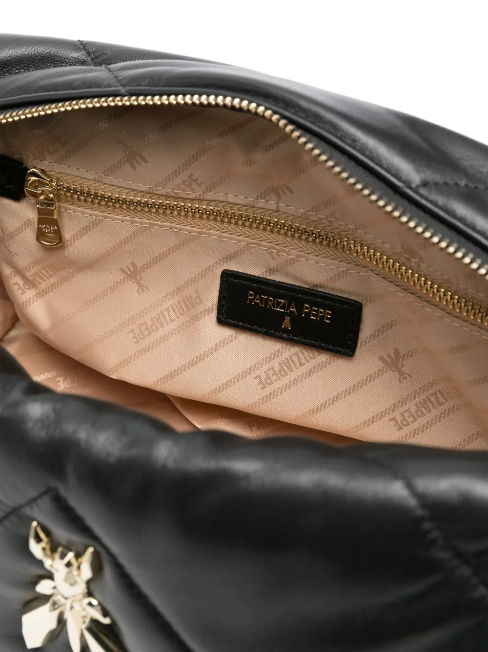 Patrizia Pepe Fly crossbodytas Zwart