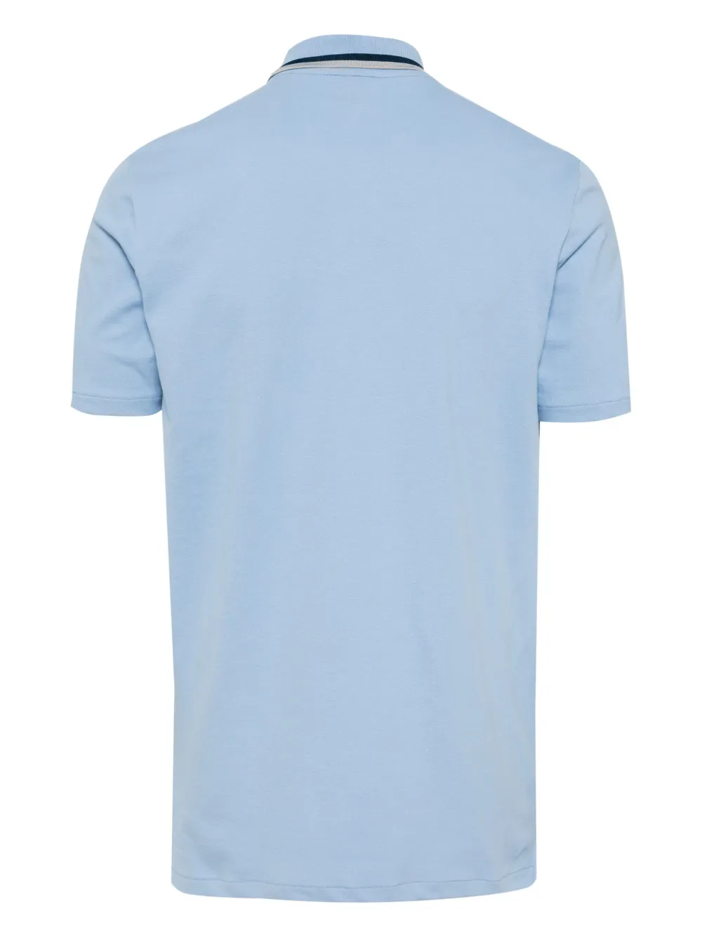 PS Paul Smith Poloshirt met halve rits - Blauw