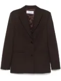 Off-White wool blazer - Brown