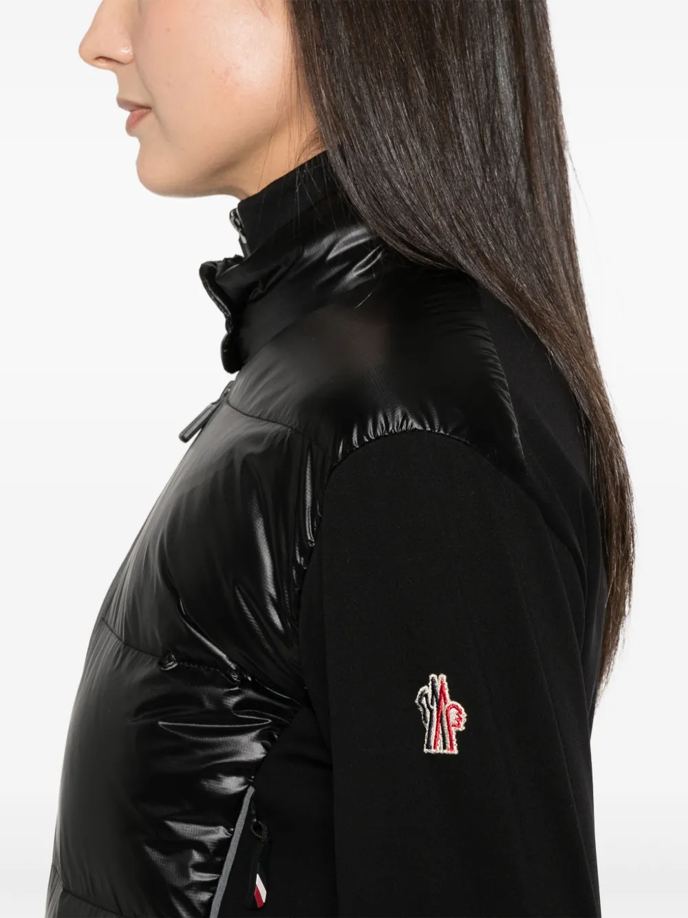 MONCLER ZIP-UP PUFFER JACKET