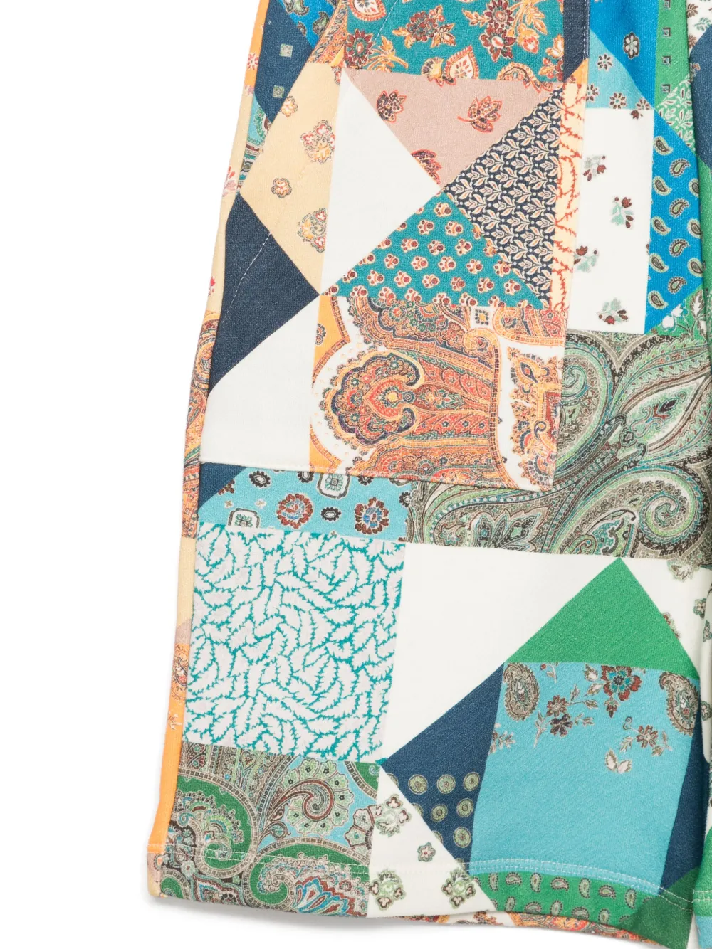 ETRO KIDS Shorts met print Groen