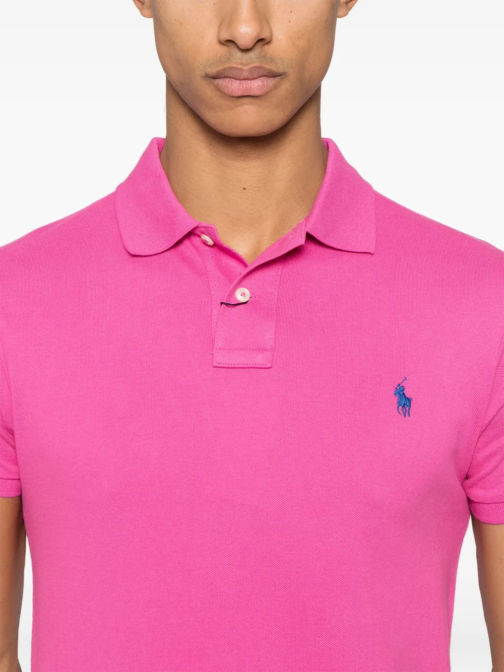 Polo Ralph Lauren Poloshirt met borduurwerk Roze