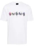 PS Paul Smith skulls-print T-shirt - White