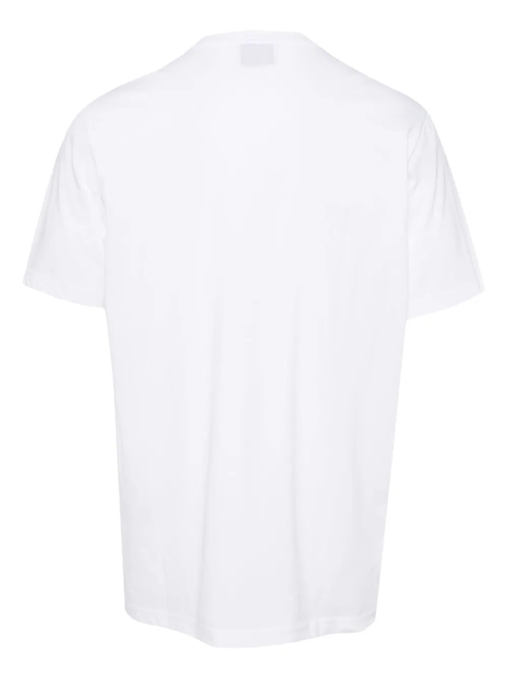 PS Paul Smith T-shirt met doodskopprint - Wit