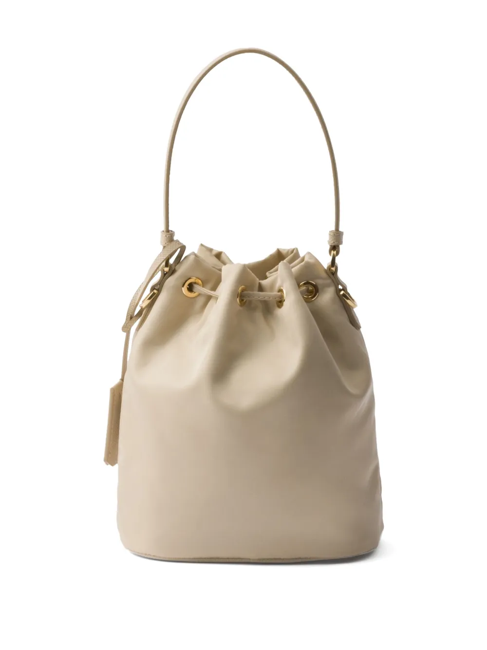 Prada Mini Re-Edition 1978 bucket-tas - Beige