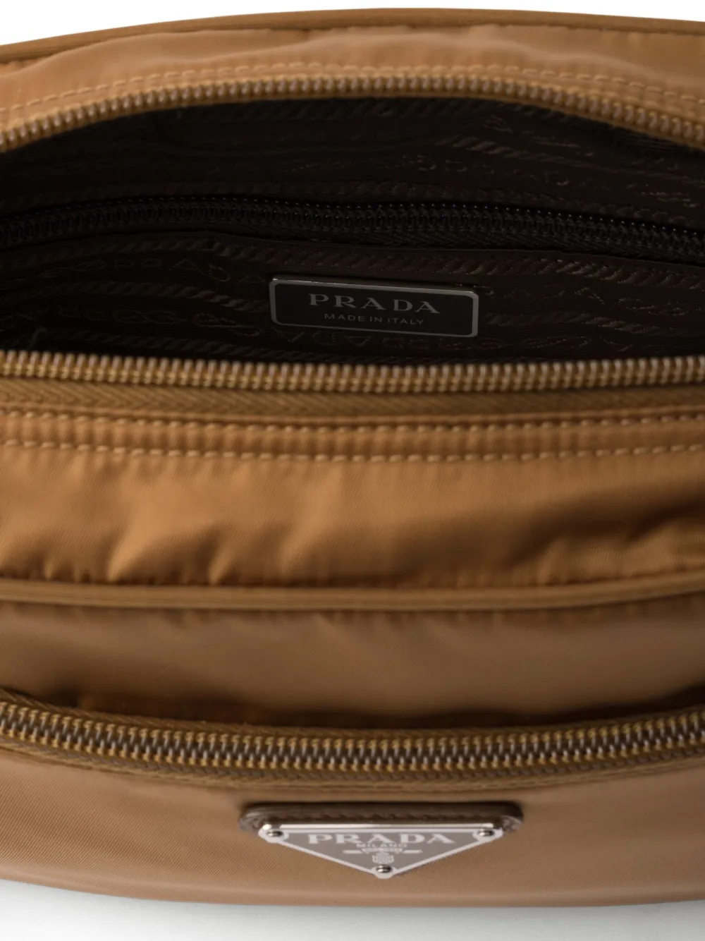 Prada Re-Nylon schoudertas Bruin