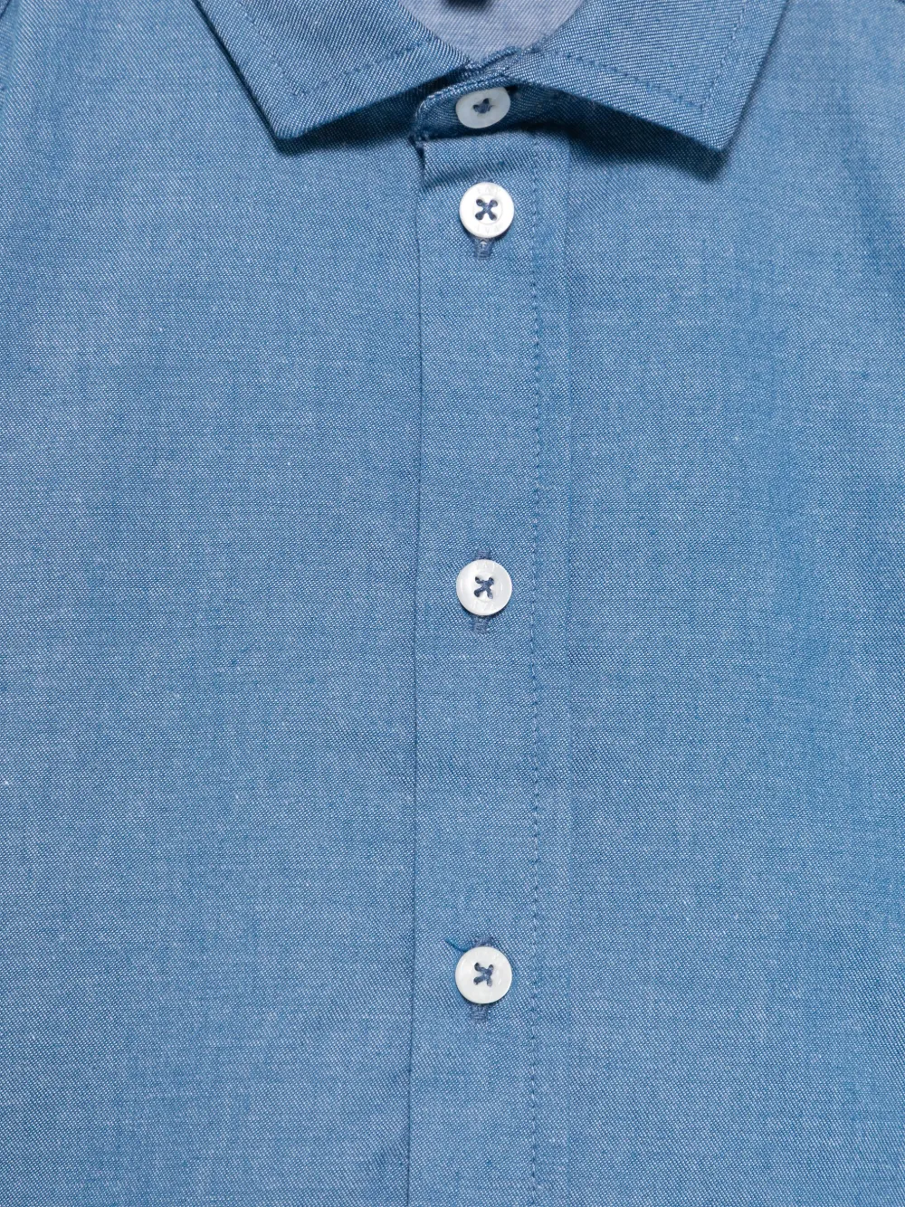 Fay Kids Spijkershirt Blauw