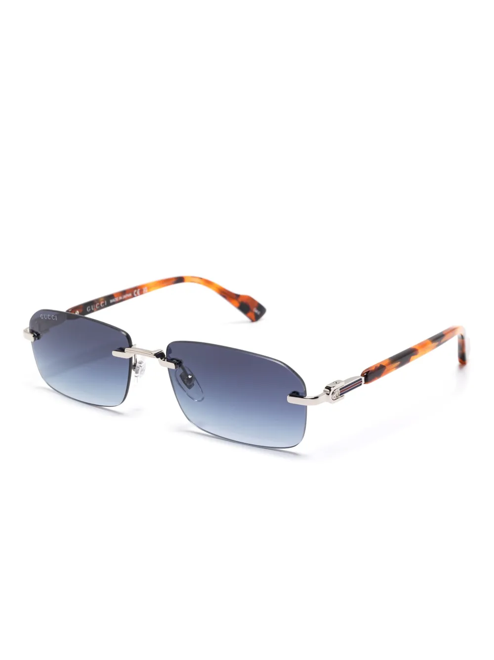 Gucci Eyewear lentes de sol con armazón rectangular | Image 2