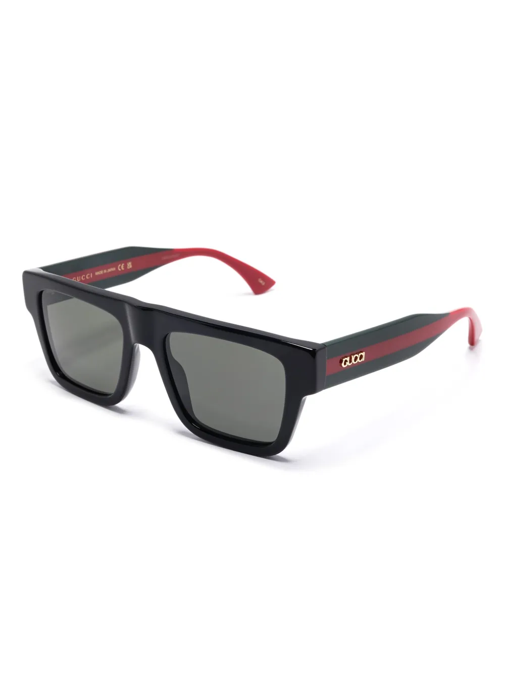 Gucci Eyewear square-frame sunglasses - Zwart