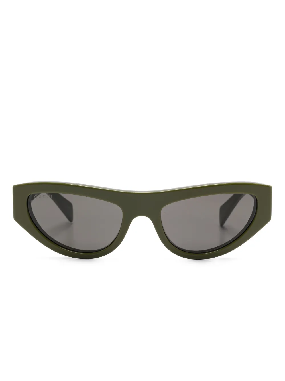 Gucci Eyewear Zonnebril met cat-eye montuur Groen