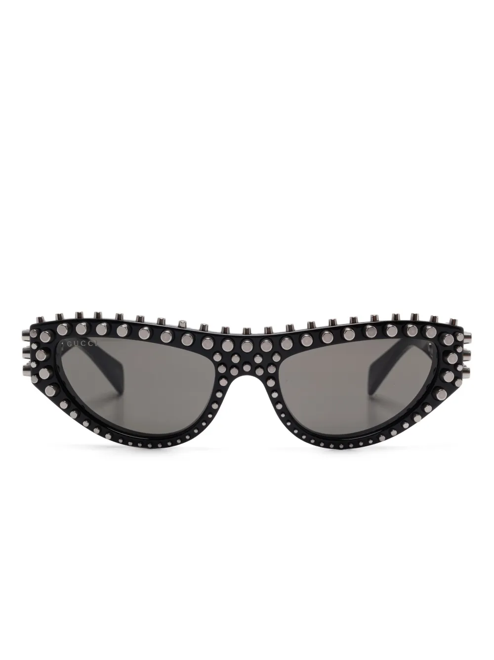 Gucci Eyewear Zonnebril met cat-eye montuur Zwart