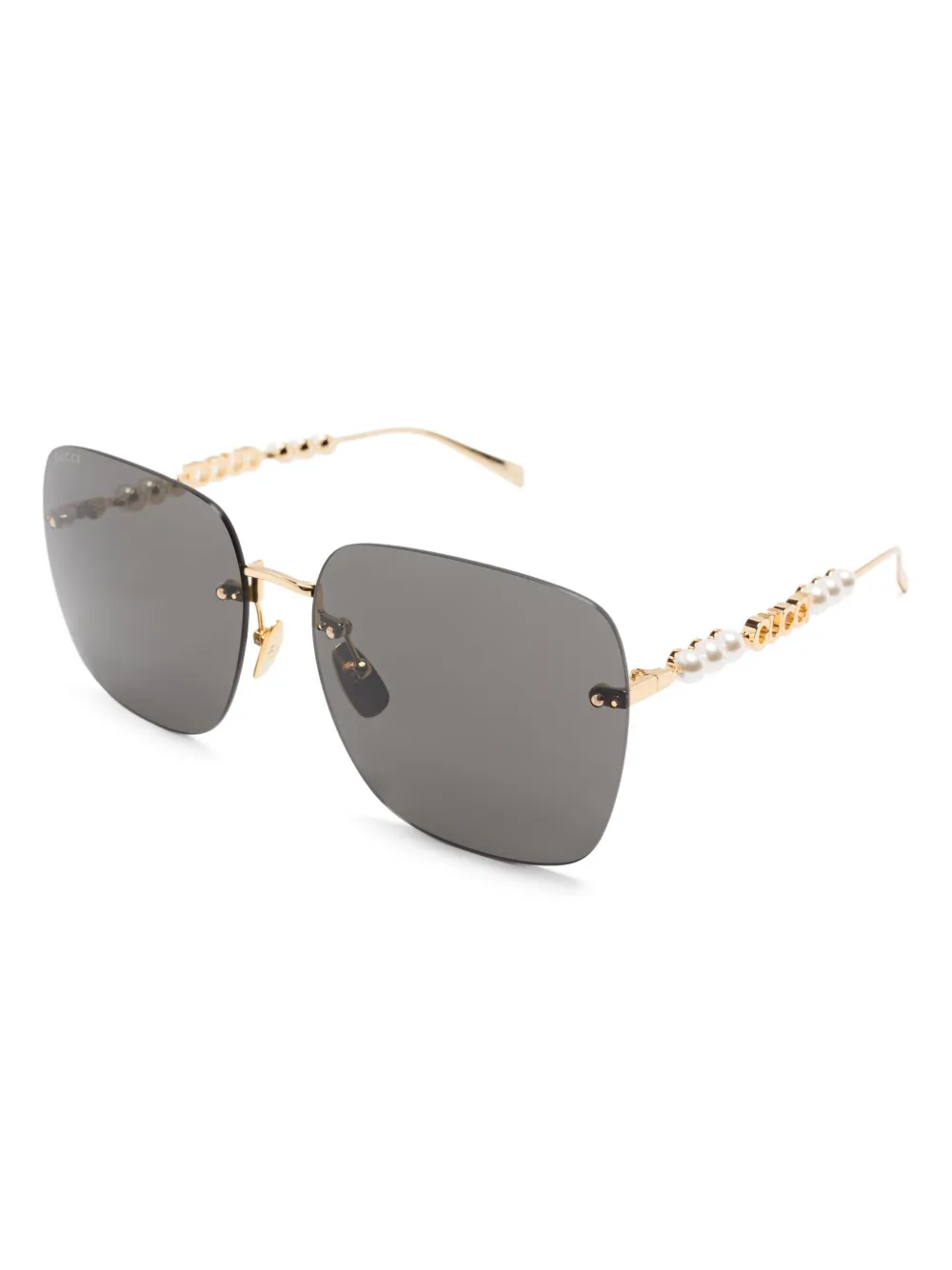 Gucci Eyewear square-frame sunglasses - Goud