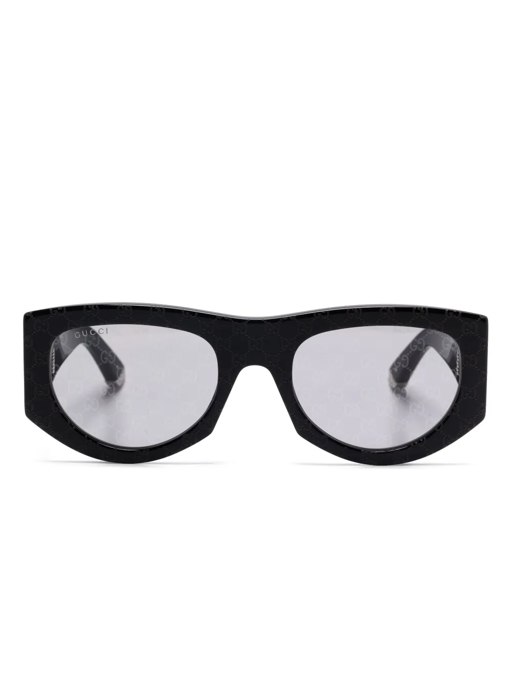 Gucci Eyewear lentes de sol con armazón geométrica | negro | Image 1