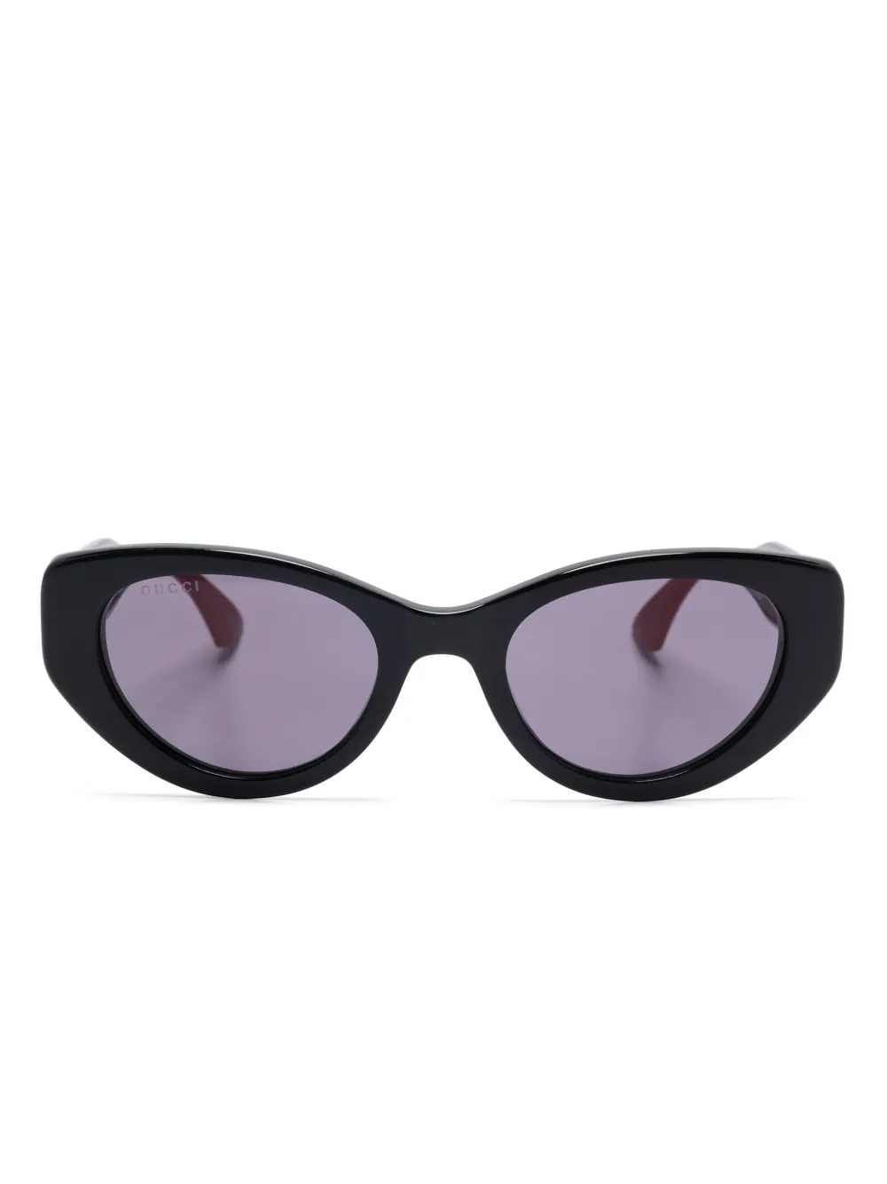 Gucci Eyewear バタフライフレーム サングラス - ブラック Gucci Eyewear バタフライフレーム サングラス - ブラック