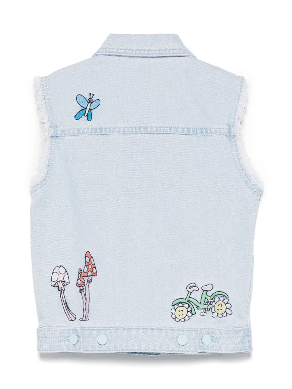 Stella McCartney Kids Woodland Friends denim vest | Girls Denim Jackets | Image 2