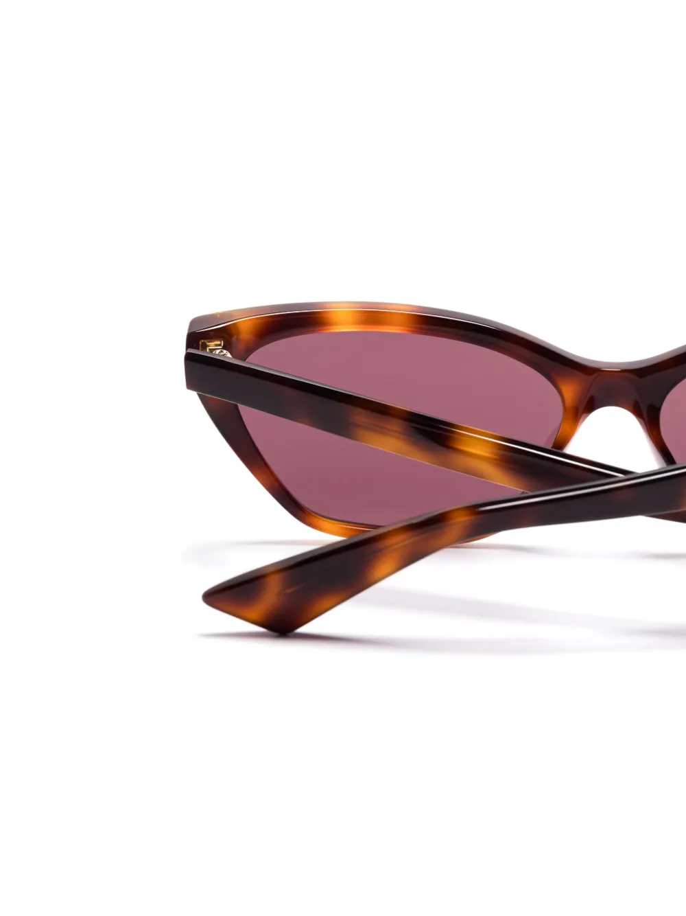 Gucci Eyewear Zonnebril met cat-eye montuur Bruin
