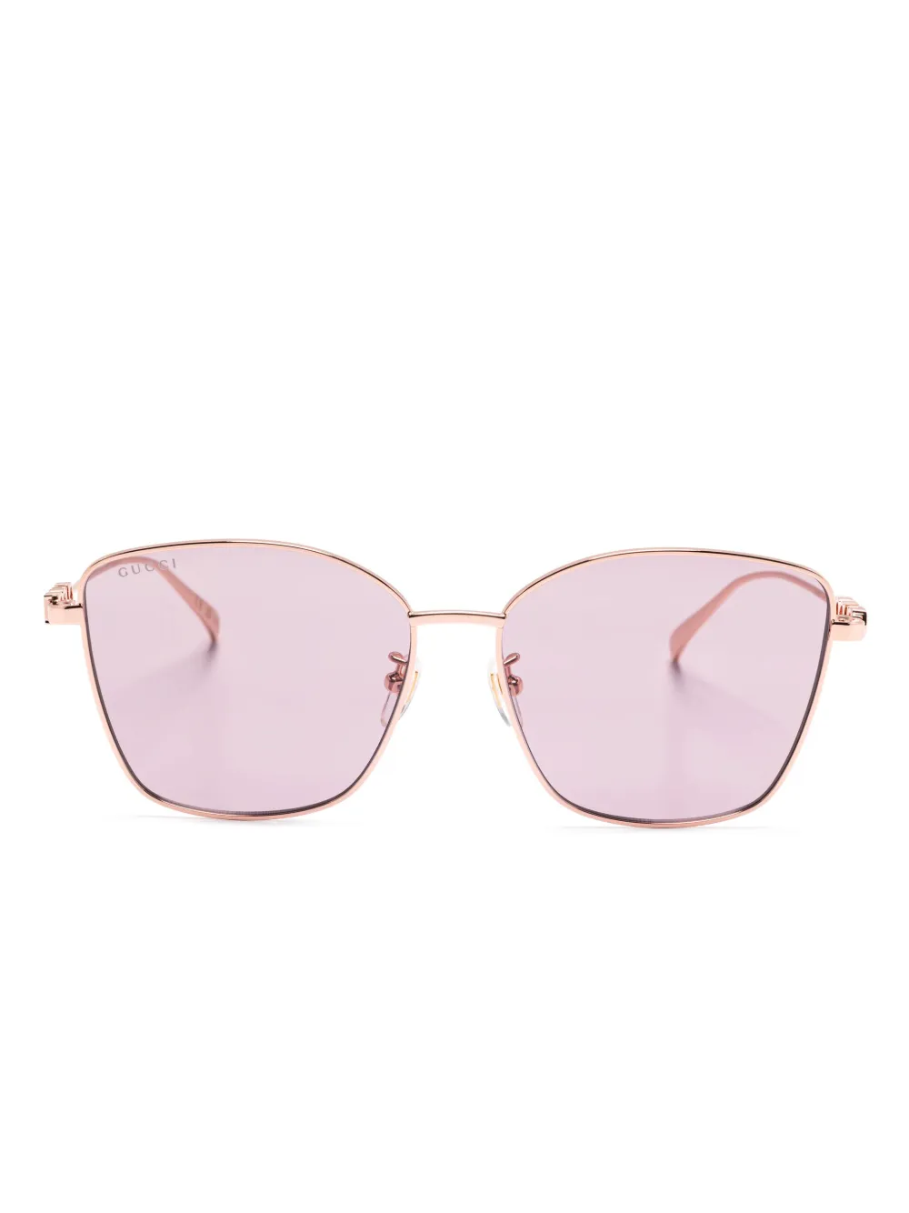 butterfly-frame sunglasses