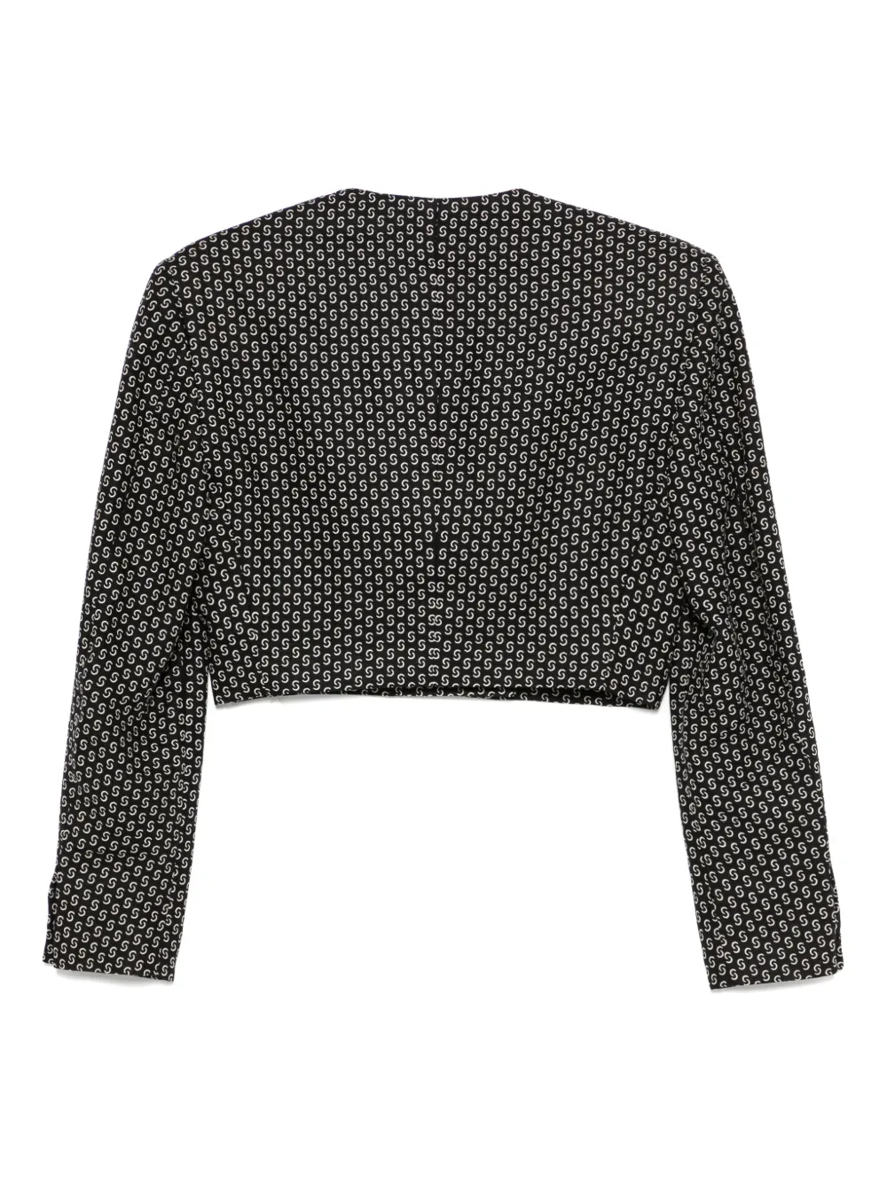 Versace Pre-Owned 1980s cropped jacket | Image 2