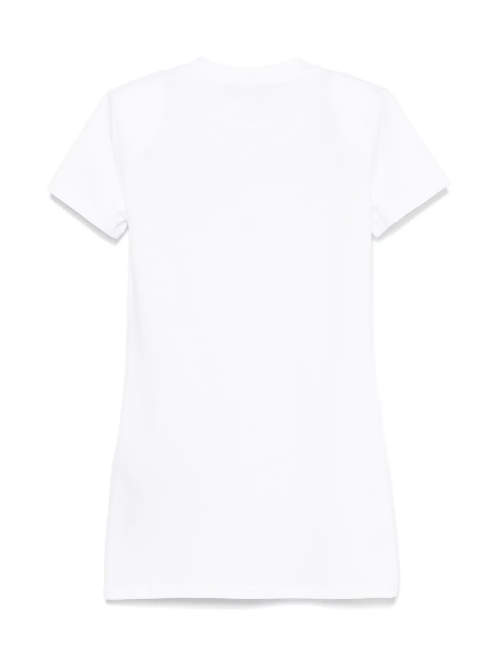 Balmain Kids Katoenen T-shirt - Wit