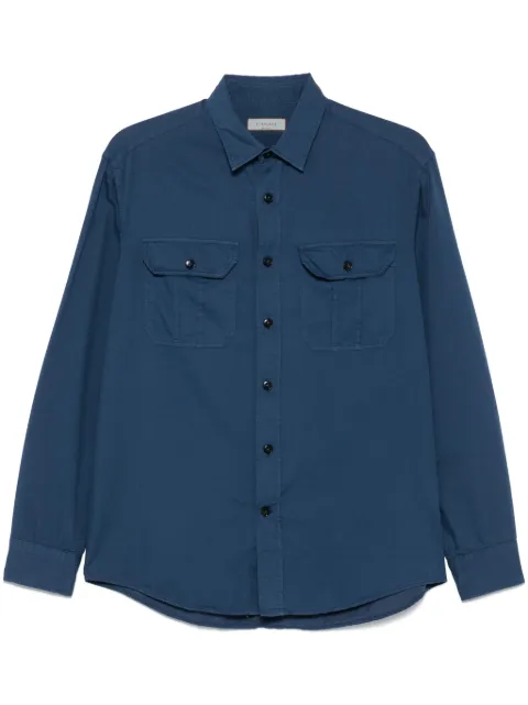 Canali twill shirt