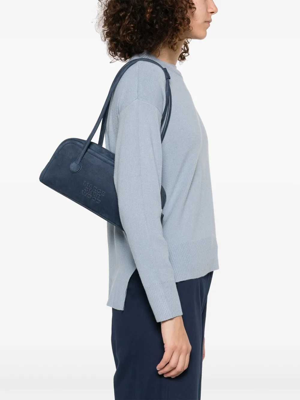 Marge Sherwood Suède shopper - Blauw